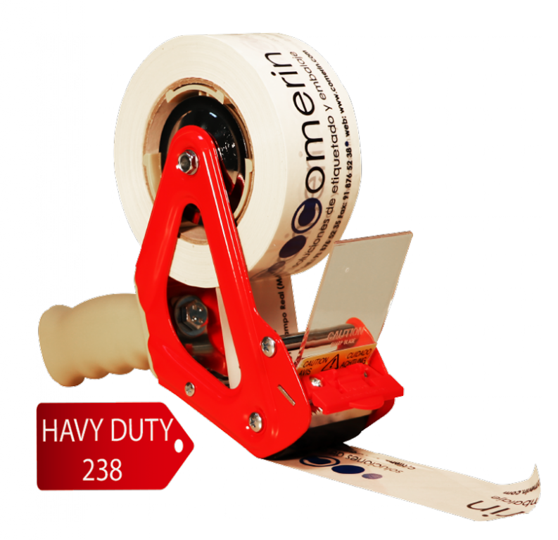 Máquina precintadora manual Heavy Duty 238 D - Etiquetado y Embalaje Madrid