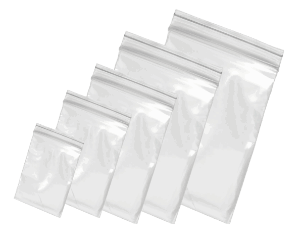 Bolsas con autocierre transparente distinta medida