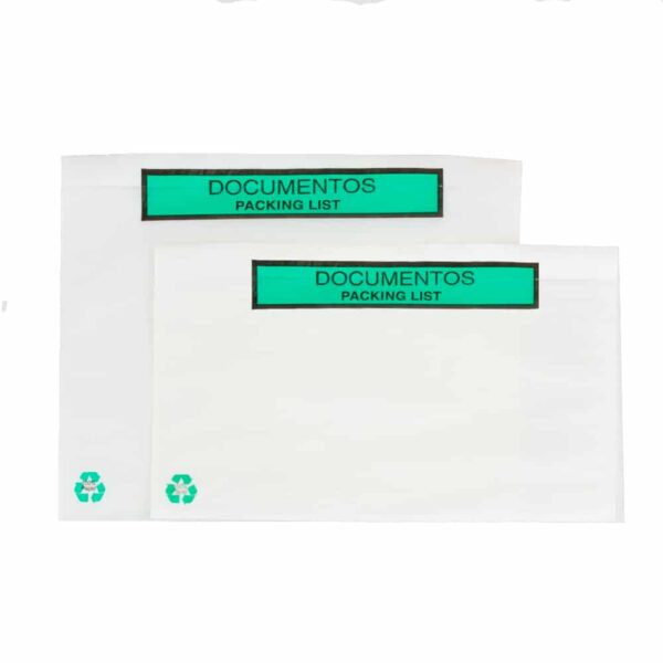 Sobres porta documentos papel distinta medida